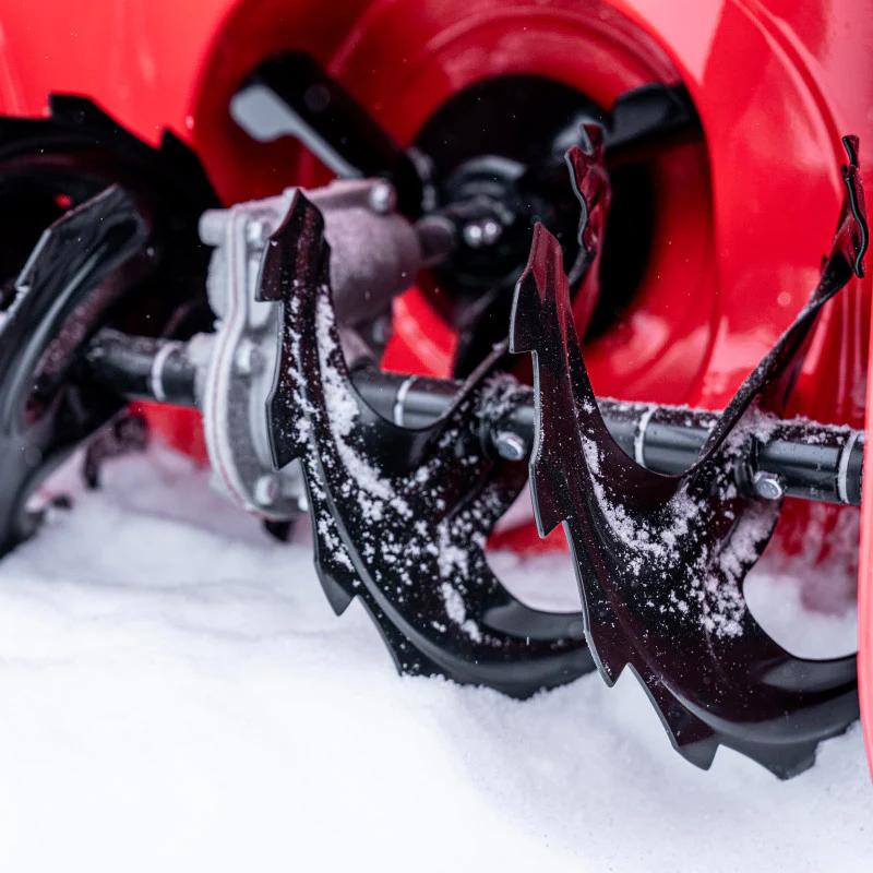 PowerSmart Gas Snow Blower, 26" 208cc B&S Engine with Electric Starter, Handle Warmer, Self-Propelled, One-Handed Operation, 2-Stage Snow Blowers(HB7109B)