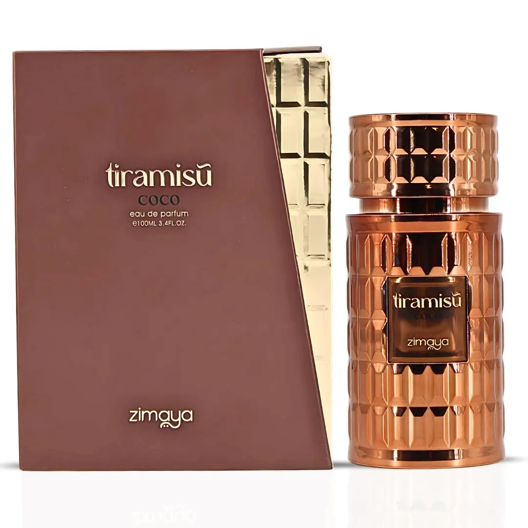 Tiramisu Coco Eau De Parfum – 100ml (3.4 fl oz) by Zimaya – A Cozy, Dessert-Inspired Fragrance