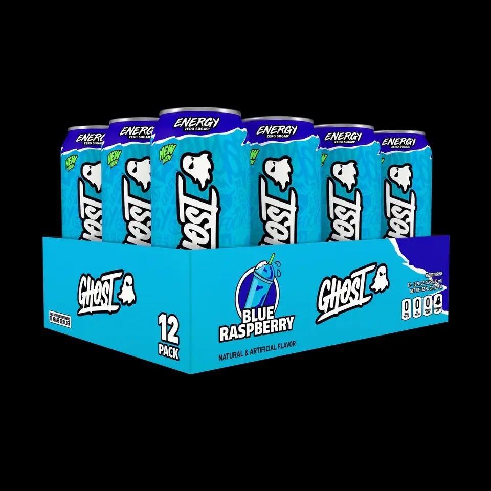 Ghost Energy Ready To Drink 12pk - 200 mg Caffeine 100 mg