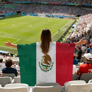Mexico,Flag, 3*5 feet,Football season, midsummer football field, fan stand cheering props, various festival activities,  home yards can be used，Multiple countries available