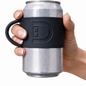 Dring: Dark Night: Silicone Can Grip for Standard 12oz Cans: Drinkware