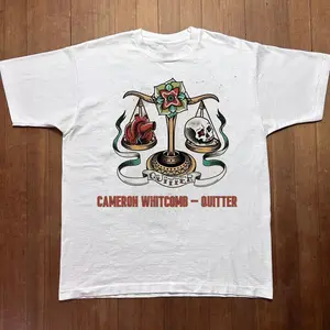 Cameron Whitcomb Quiter Tour White T-Shirt Size S-6XL, All Colors, Gift for Women Men, Made In USA, US Size S-6XL, 100% cotton, Classic Fit, Unisex T-Shirt