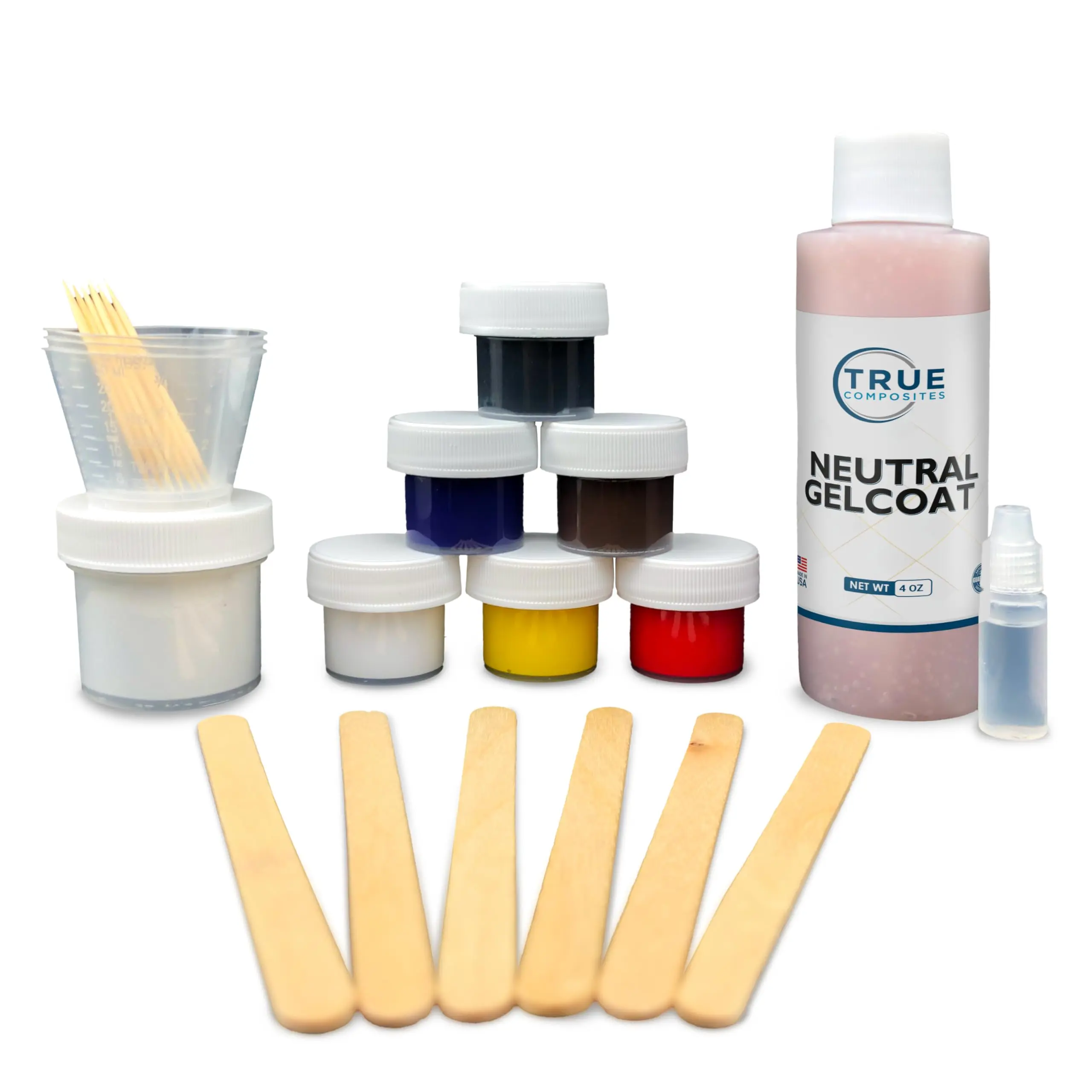 Premium Gelcoat Repair Kit - Complete Set