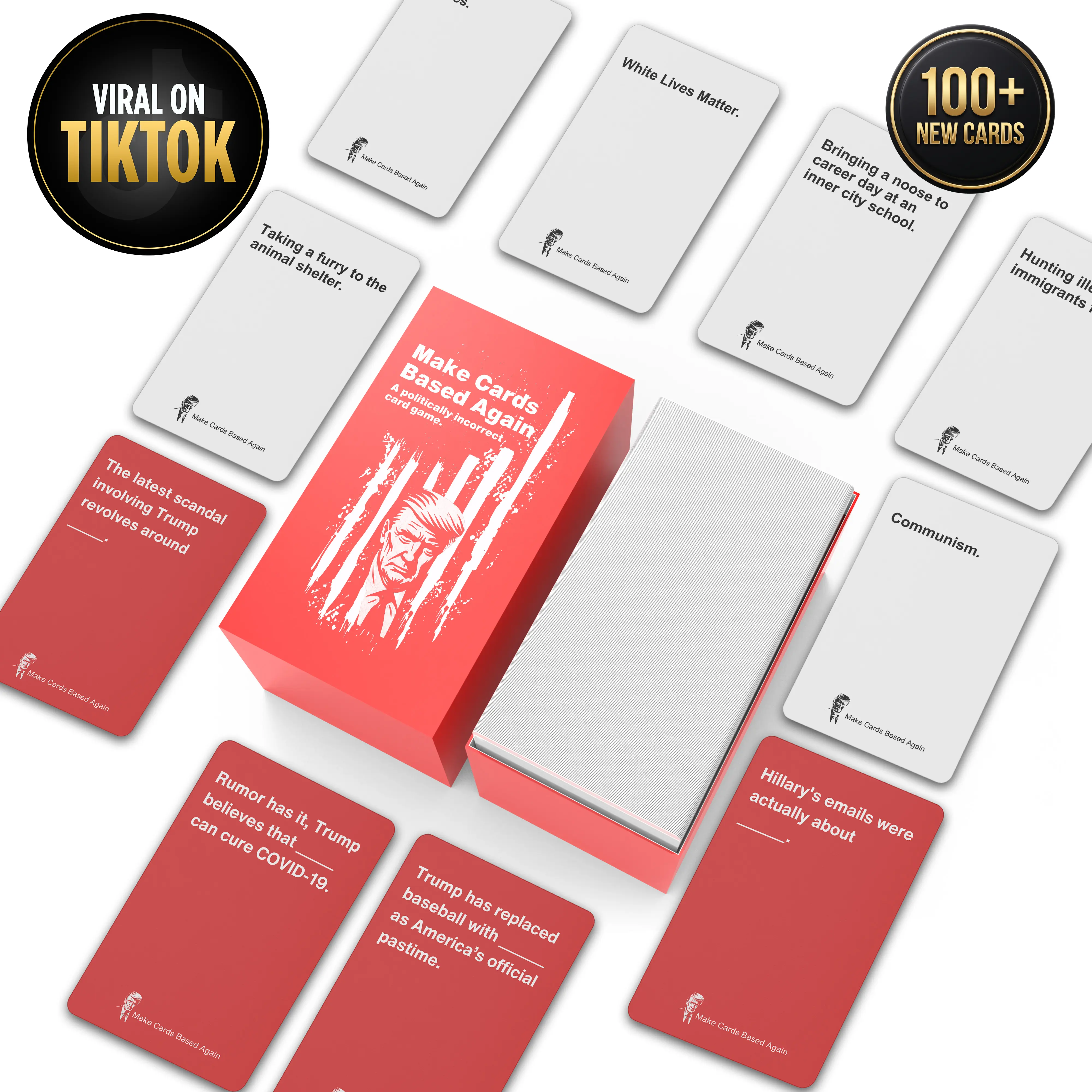 Make Cards Based Again Tru Against Humanity Card Game - An Incorrect Card Game for Adults Game Party Cards