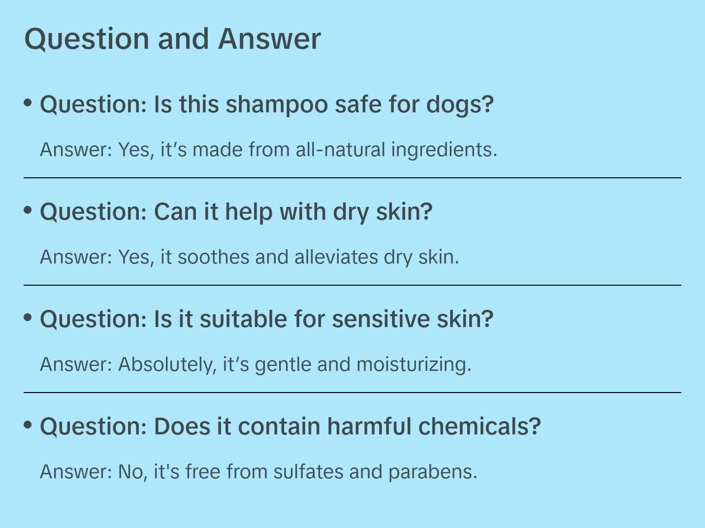 Frankie on the Beach Soothing Probiotic Shampoo