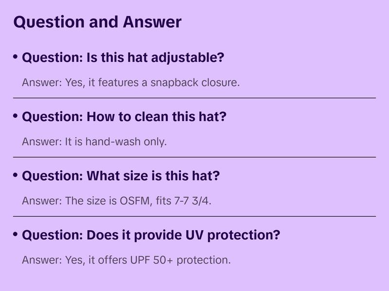 Vintage Old Glory Flat Brim Performance Hat