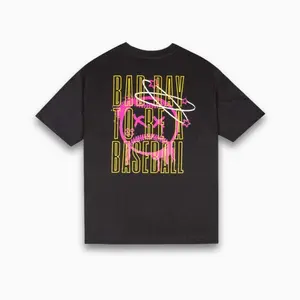 Bat Bros Bad Day Pima Cotton T-Shirt - Black | Baseballism Adult & Youth Tee