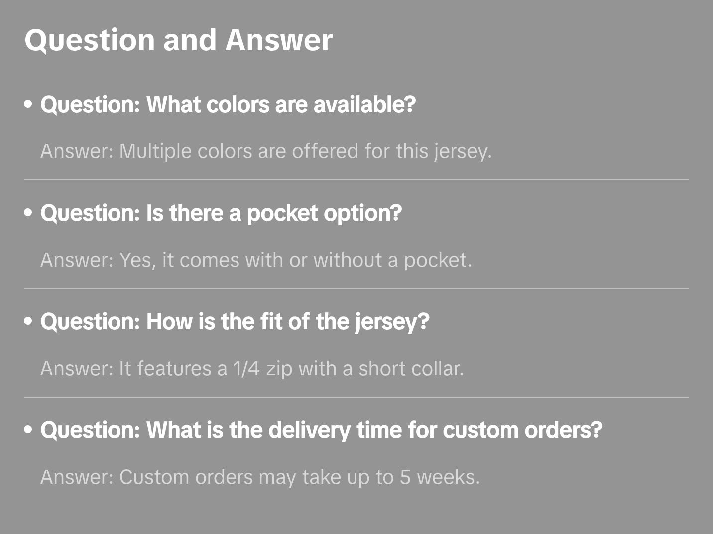 Chris Simunek Dart jersey