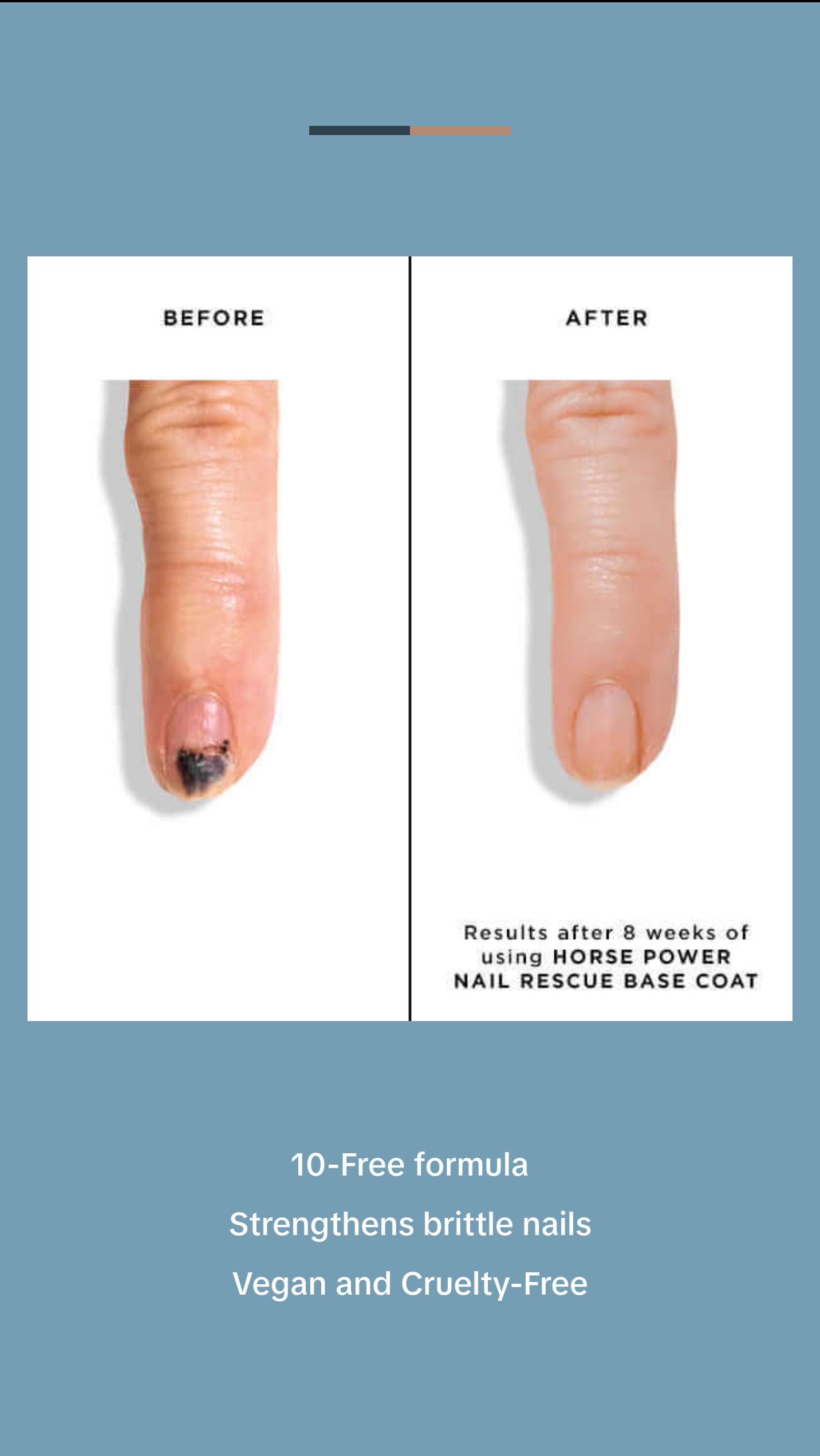 butter LONDON Horse Power Nail Rescue Basecoat 0.2 fl oz - Strengthening Treatment for Weak, Brittle Nails butter LONDON Horse Power Nail Rescue Basecoat 0.2 fl oz - Strengthening Treatment for Weak, Brittle Nails