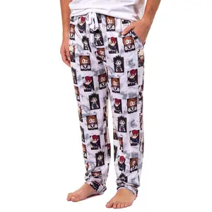 My Hero Academia Men's Pajama Pants Izuku Midorya Bakugo Shoto Todoroki Ochaco Uraraka Manga Anime Sleep Pants
