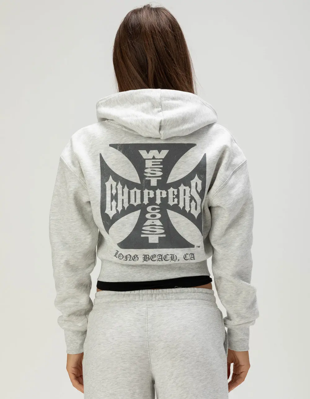 WEST COAST CHOPPERS Core Logo Womens Zip-Up Hoodie