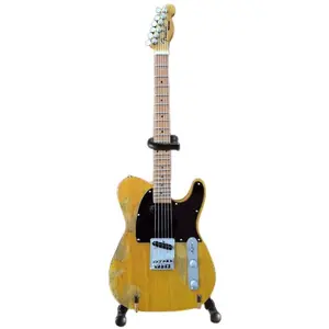Axe Heaven - Bruce Springsteen - Fender Telecaster Vintage Blonde Mini Guitar Replica Collectible  [Collectible Figurine/Statue/Bust] figurine/statue, Collectible