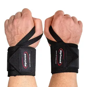 Rip Toned 18” Wrist Wraps for Weightlifting - USPA Endorsed for Men & Women