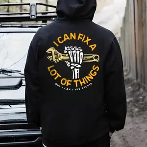 I Can Fix A Lot Of Things But I Can't Fix Stupid Mechanic T Shirt – Funny Blue Collar Humor Hoodie, Sarcastic Worker Sweatshirt Hoodie - Sweatshirt