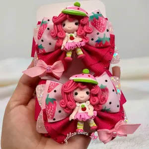 Hair Bows (Pair) - Fashion Hair Clips for girls
