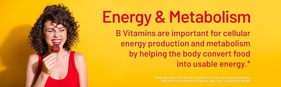 NatureWise Super Vitamin B Complex for Women and Men - with Vitamin C, Folic Acid Biotin B1 B2 B3 B6 B12 - Support Cellular Energy & Mental Clarity - Vegan, Gluten & Dairy Free, Non-GMO - USA Manufactured