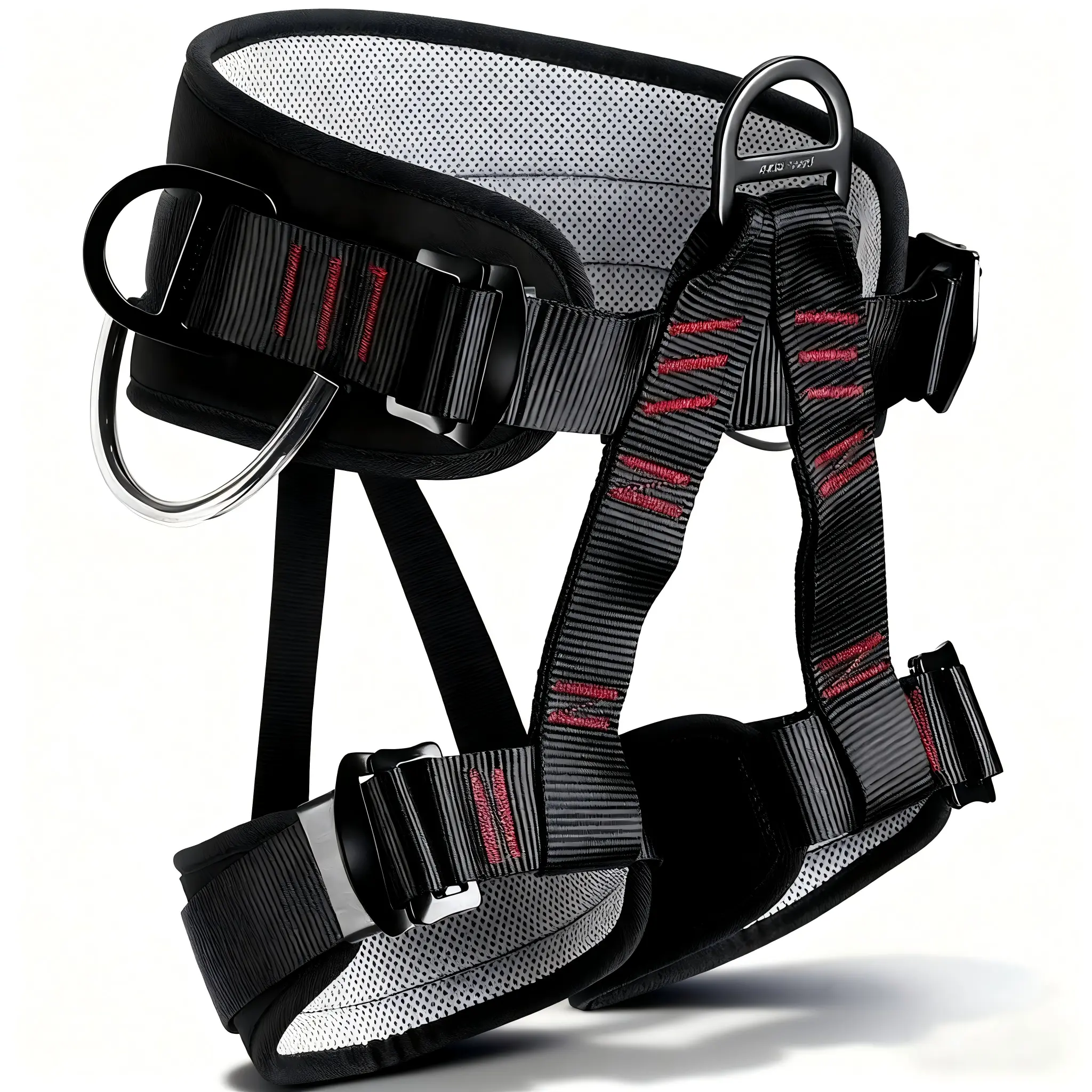 Professional Safety Harness - Half Body Safety Harnesses for roofing,Tree Climbing, Rappelling and Outdoor Adventures - Durable Thicken Climbing Gear for Men and Women