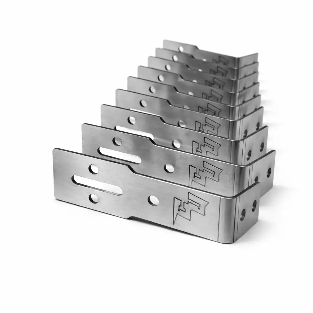 Customs Unlimited Extreme Duty Wheel Light Mounting Brackets – 12 Brackets + 24 Mounting Screws
