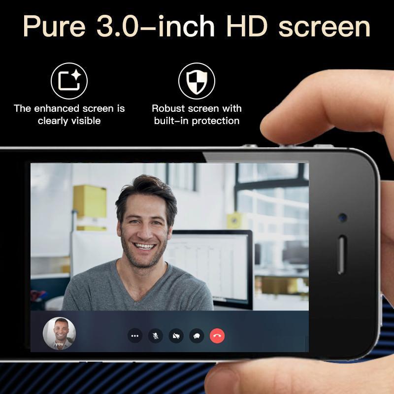 FUFFI Mini Smart Android Phone, 3 Inch HD Screen, 2gb RAM + 16GB Storage, 5mp Camera, Dual Sim, quad-core processor, 900mah Battery, 5 Colors Available