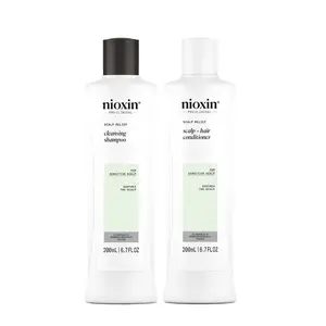 Nioxin Scalp Relief Cleansing Shampoo and Scalp + Hair Conditioner 6.7oz Duo