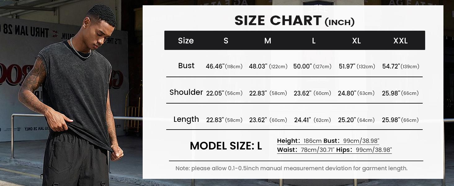 Gihuo Unisex Men's Crop T Shirts 2Pcs Dolman Sleeve Tops Vintage Crewneck Loose Pullover Tank Tops Soft Cotton Polyester Fabric Lightweight Breathable