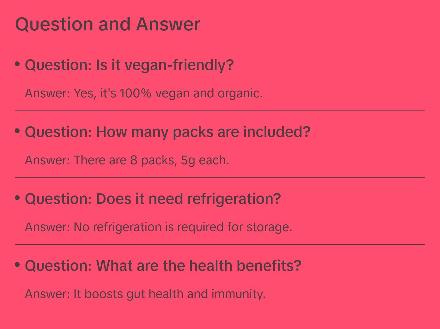 Copina Co. Passionfruit Sea Moss Drink - 8 Stick Packs 5g Each - Organic Irish Sea Moss Powder - Vegan Superfood Drink for Gut Health and Immunity - Hydration and Energy Boost with Organic Sea Moss