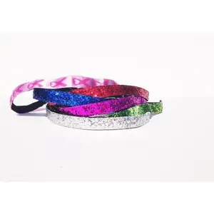 Nonslip Sparkle Headband for Running Events