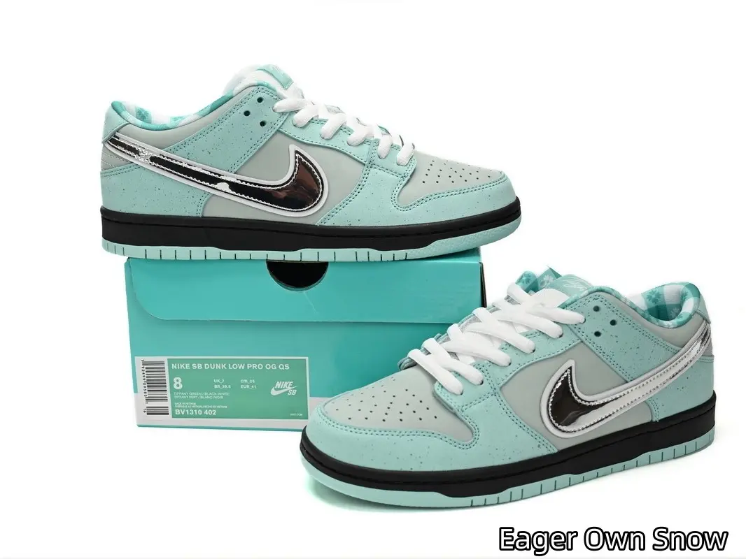 Minimal Cool Daily Walking Shoes | Tiffany Blue Soft Suede Spliced Matte Black Leather With Silver Metallic Accents | Durable Shock Dampening Black Sole | Lightweight Low-Top Frame for Clean Simple Street Fashion