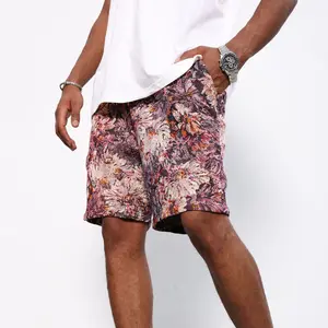Men's Casual Shorts Vintage Jacquard Casual Shorts