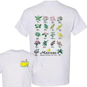 [SALE OFF 50%]Augusta National Golf Club Masters Tournament Floral T-shirt, Masters 2026 merch DX