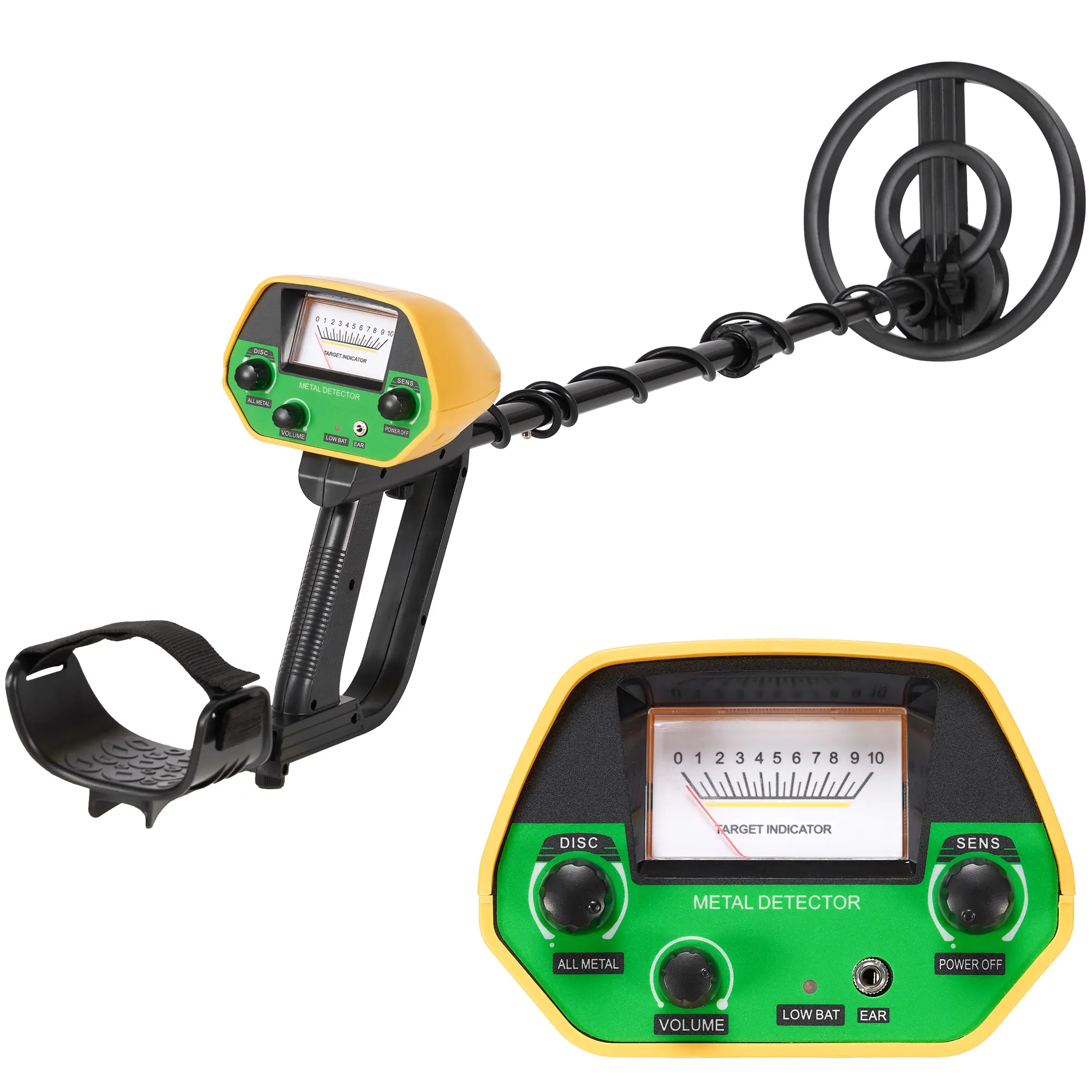 Metal Detector for Adults & Kids,Waterproof Professional Higher Accuracy Gold Detector with LCD Display, Adjustable 30" to 42" Gold Detector Outdoor for Gift