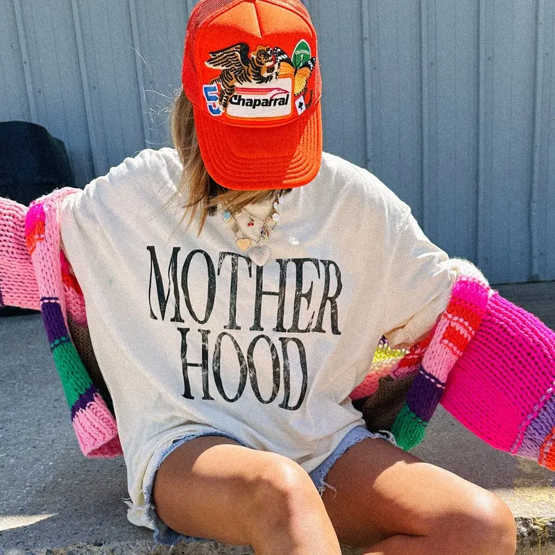Comfort Colors ETTA OG Mother Hood Mom Day Graphic Tee - Mother Day Ivory