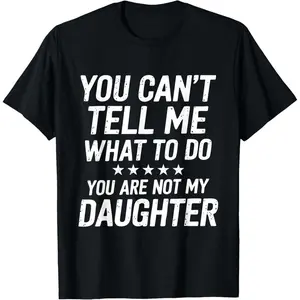 Funny Dad Design For Father Daddy Papa Men From Daughter T-Shirt Graphic Tees Streetwear