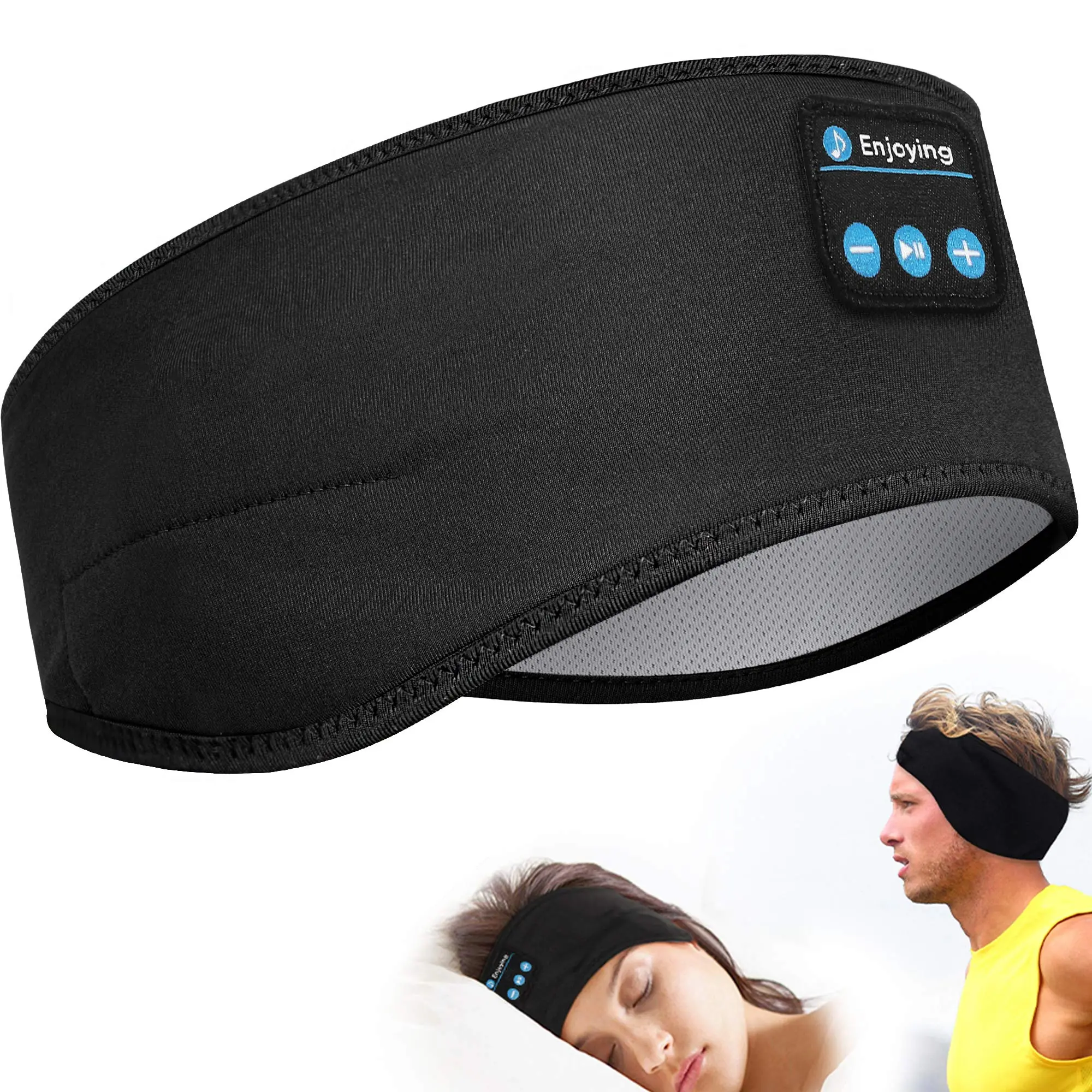 Sleep Headphones Wireless Music Headband (Upgrade),Unisex Sleep Music Eye Mask,Sleeping Headphones for Side Sleepers,Wireless Sports Headband with HD Stereo Speakers for Jogging, Sports,Travel Audio Bluetooth,back to school,back to school haul