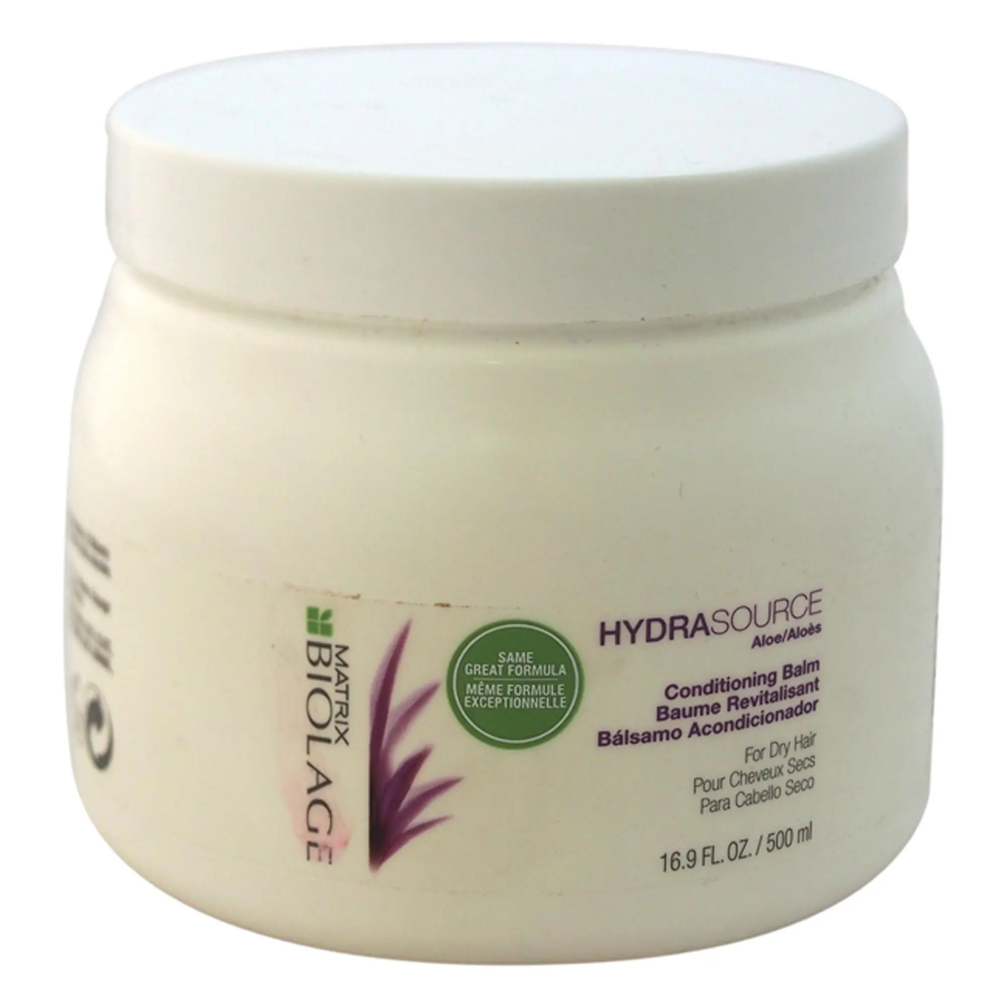 Matrix Unisex Biolage Hydrasource Haircare Conditioning Balm - Dry Hair Conditioner, 16.9 oz, 16.9 Fl Oz