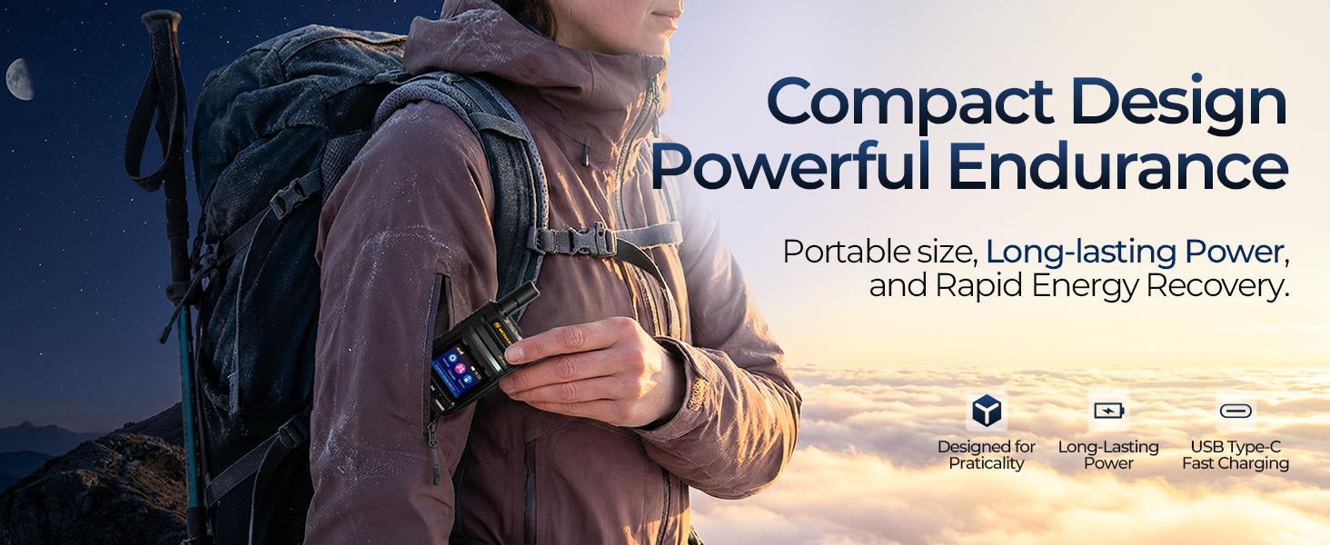 2PC M MOHANTON HP-45D 4G LTE POC Radio with Lifetime Free SIM - No Monthly Fees HD Loud Audio Massive 4000mAh Battery