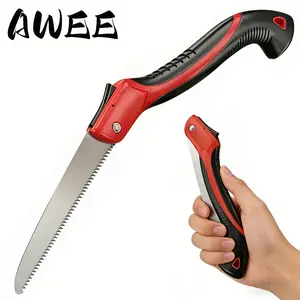Portable 7-inch Folding Hand Saw - SK5 Steel Hard Teeth Pruning Camping Gardening Woodworking Universal