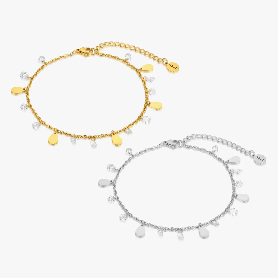 Dangling Gems Anklet