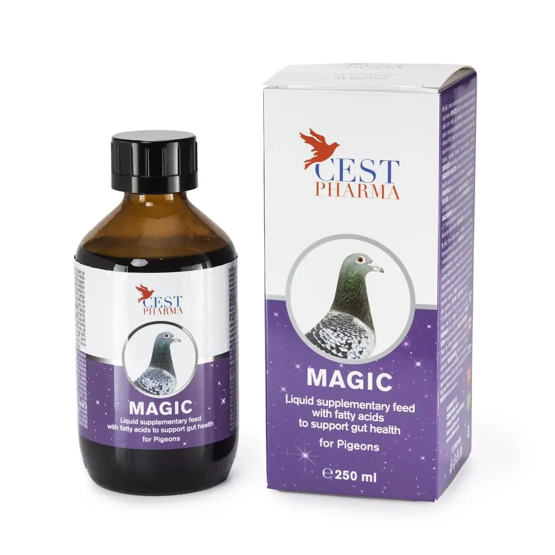 Cest Magic Bird Vitamin Liquid Supplement, 250ml Bottle - All-Year Pet Bird Health Support, All-Year Health