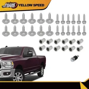 Fit For 13-19 Ram 1500 2500 3500 14-19 4500 5500 Tubular Side Step Hardware Kit