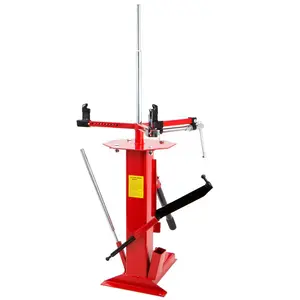 Stark USA Multifunction Tire Changer for Wheels 4" to 16.5" Auto Car Motorcycle - Heavy Steel Construction, Portable, Ergonomic, Adjustable Sliding Jaw Clamps, Red Painted Surface Multifunctional Manual