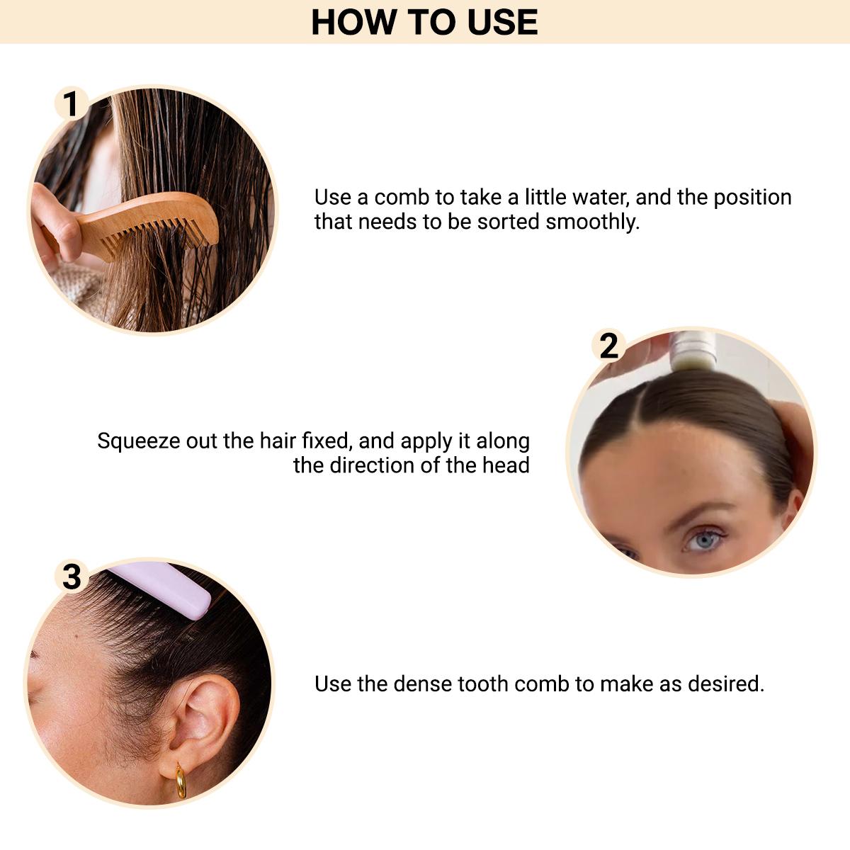 STUDIO LIMITED Hair Wax Stick Max Hold 2.7oz/76g (2 Pcs/Brush 1)