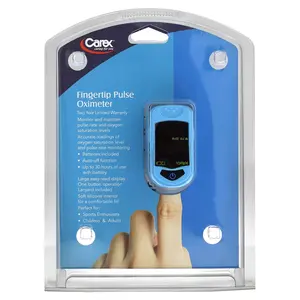 Carex Fingertip Pulse Oximeter, 1 Meter Carex Fingertip Pulse Oximeter, 1 Meter