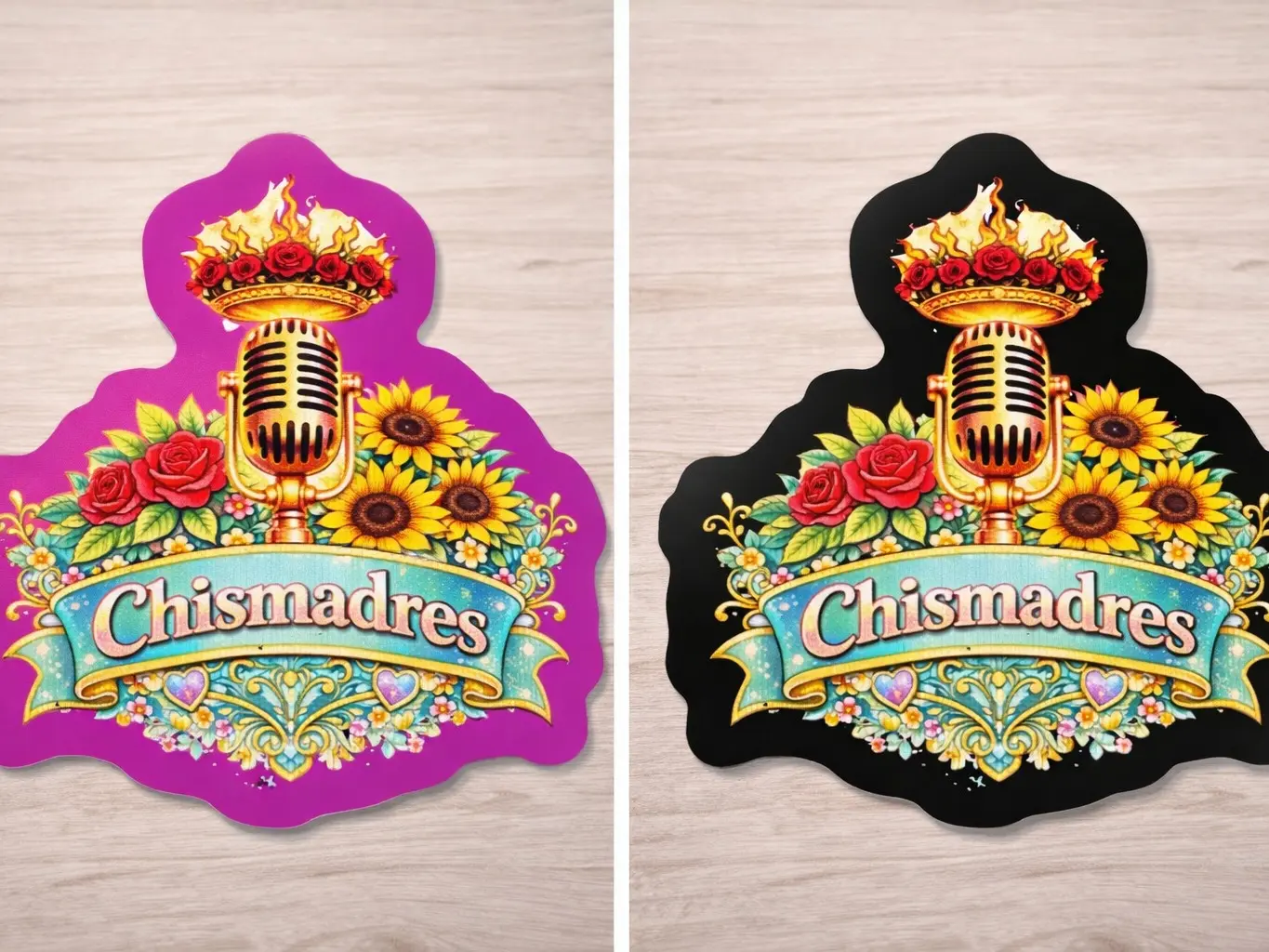 Chismadres Sacred Novela Crown Sticker