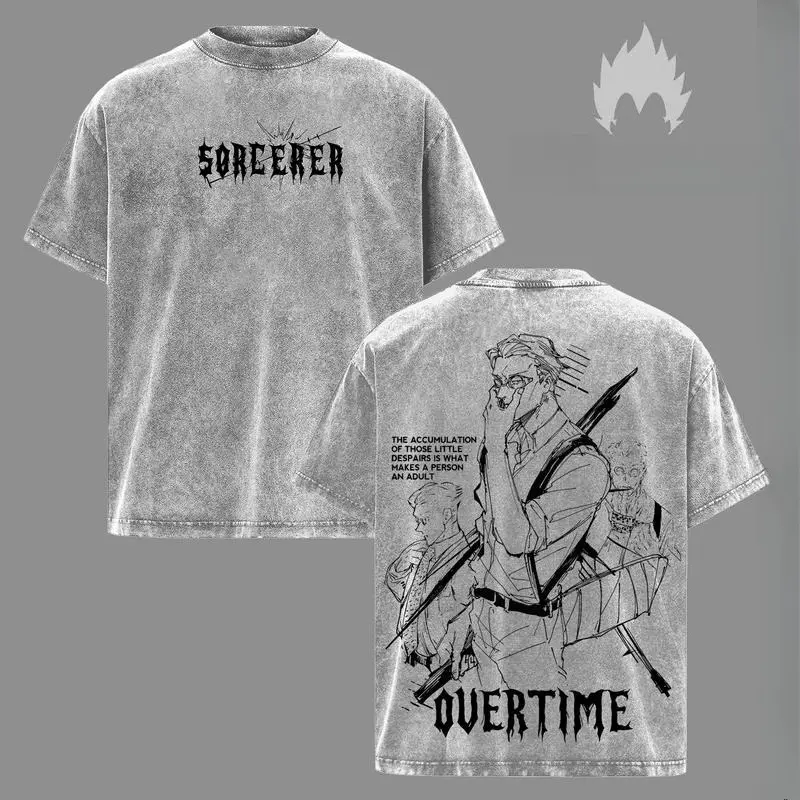 Nanami Kento Shirt, Nanami 7:3 Technique, Jujutsu Kaisen Nanami, JJK Anime Shirt, Anime Oversized T Shirt, Streetwear Anime Clothing, Unisex Anime Tee