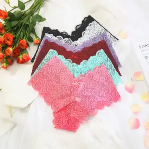 Women's Underwear 6-18 Pack Soft Breathable Polyester Fiber High-Waisted Tummy Control Butt Lift Seamless No Show Stretchy Comfort Fit Daily Wear - Womenswear sexy lace woman panties