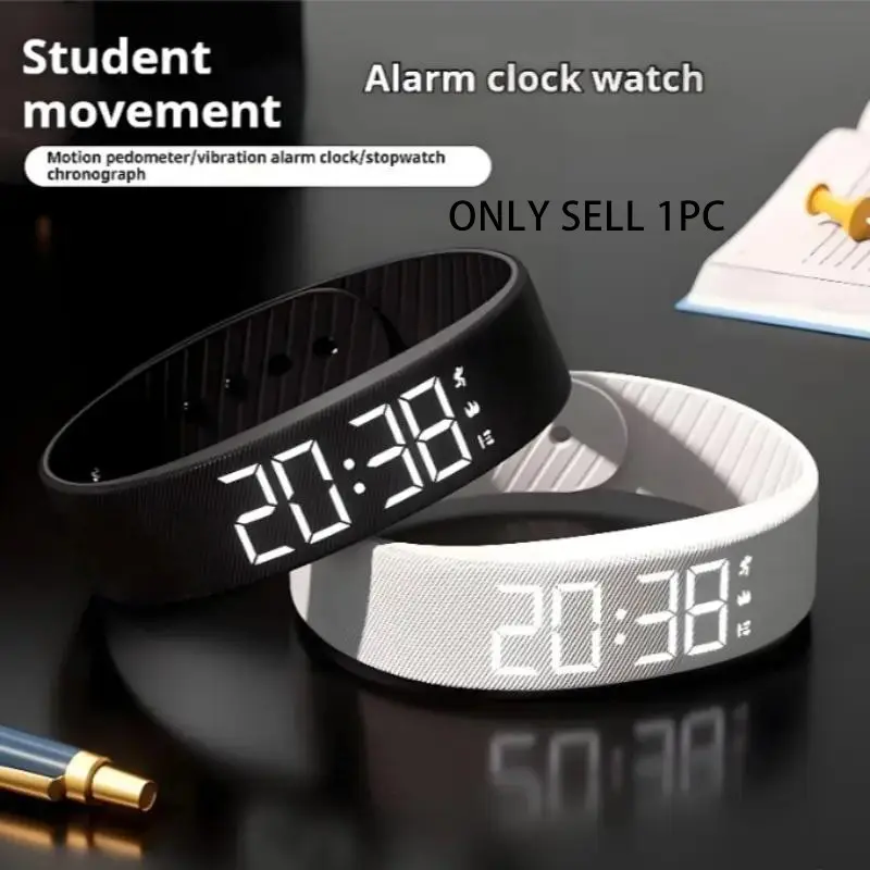 New Multifunctional Unisex Electronic Digital Sport Watch withClock, Pedometer, Timer and Night Light, WearableFitness Tracker, Holiday Gift