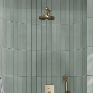 Sage Green 3x16 Matte Subway Porcelain Tile (44 pack, 14.21 sq ft/case)