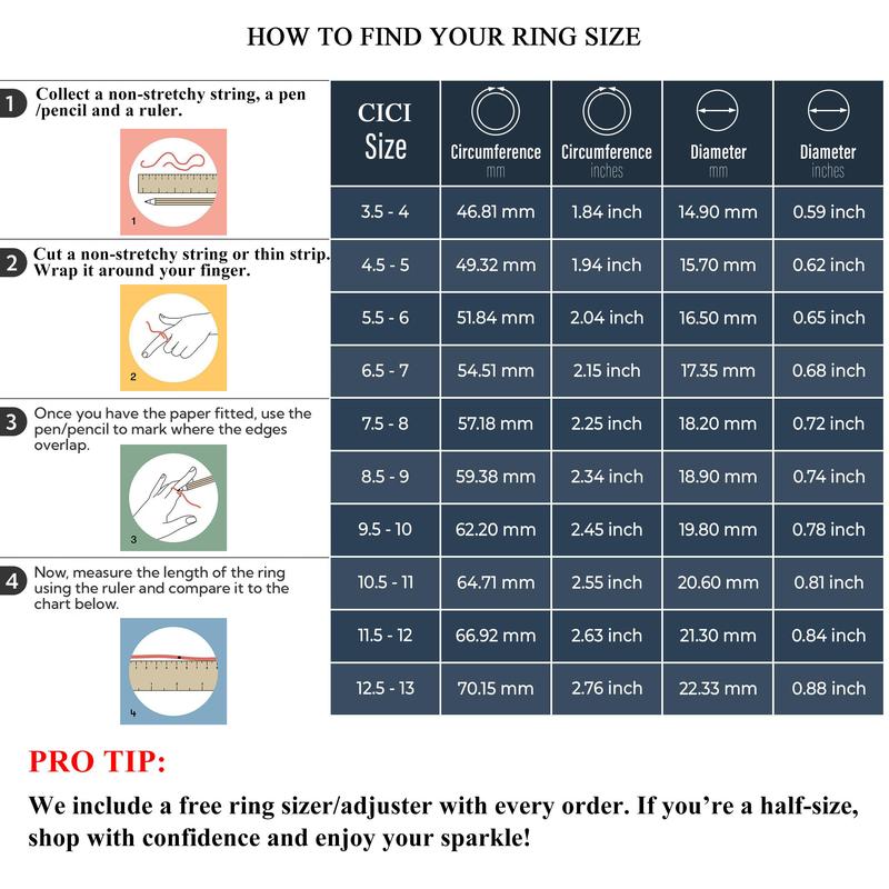 CICI GEMS 2CT Princess Cut Moissanite Halo Ring for Women D VVS1 Stackable 18K Gold Plated Lab-Created Hypoallergenic Wedding Engagement Anniversary Gift Fine Jewelry