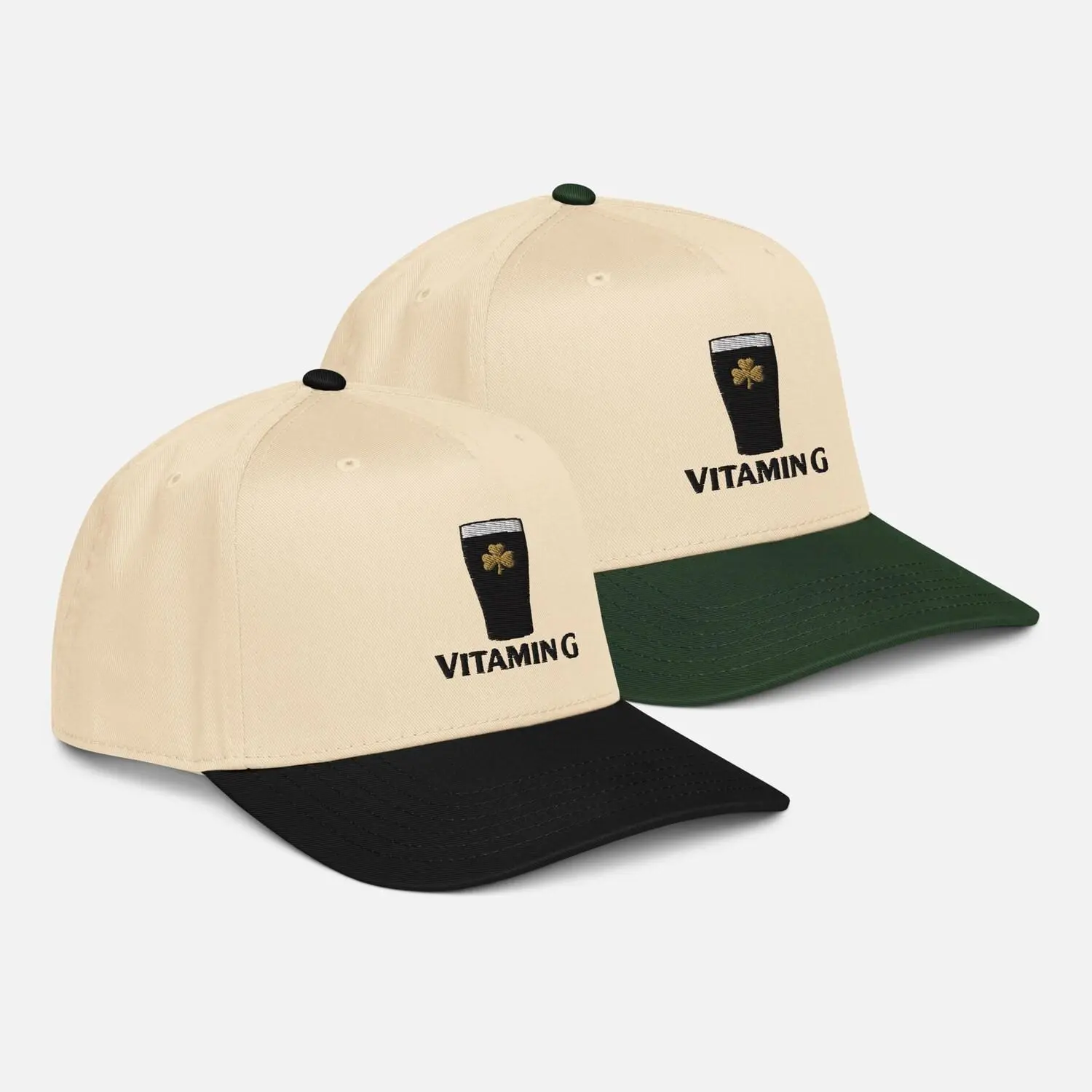 Vitamin G Guinness Hat: St Patricks Day Hat, St Pattys Day, Beer Dad Hat, Irish Drinking Hat, Stout Beer Cap
